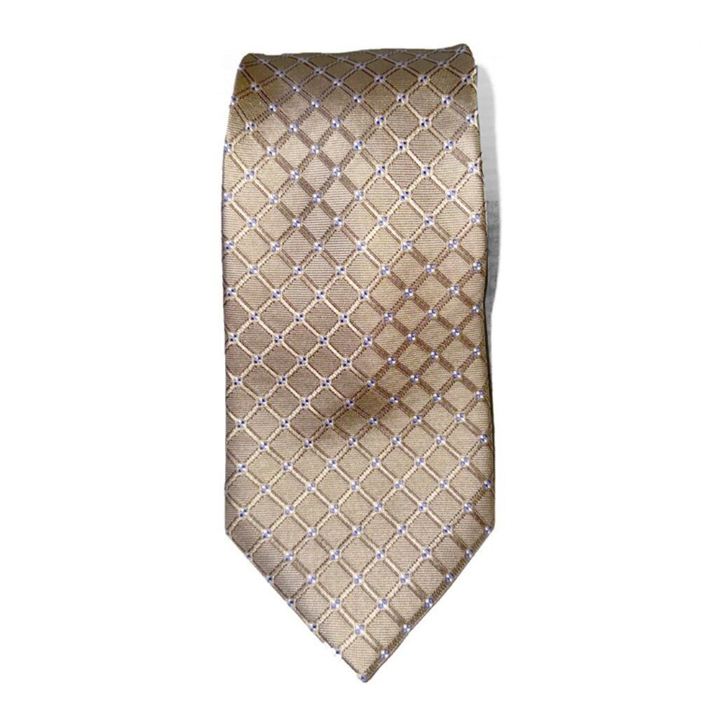 Tasso Elba Parisi Grid Silk Tie NWT